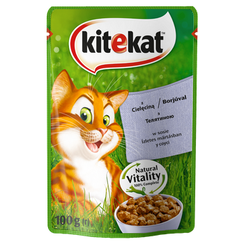 Kitekat Saszetka z Cielęciną /100g/