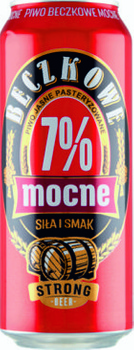 Piwo Beczkowe czerwone 7% puszka  0,5l