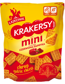 Krakersy mini papryka 100g