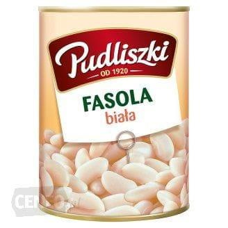Fasola Biała Konserw. Pudlisz. 400g