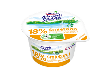 Śmietana Mazurski Smak 18% 0.2l