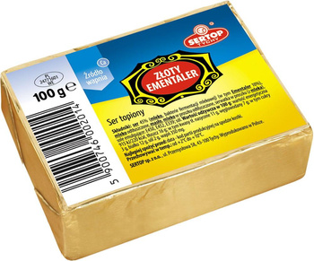 Ser Topiony Sertop Złoty Emental. 100g