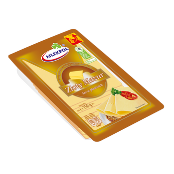 Ser żółty plas. złoty mazur Mlekpol 150g