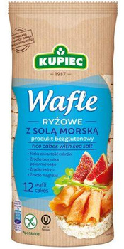 Wafle Ryż. z Solą Morską 120g