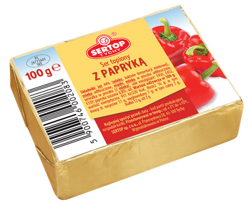 Ser Topiony Sertop z Papryką 100g