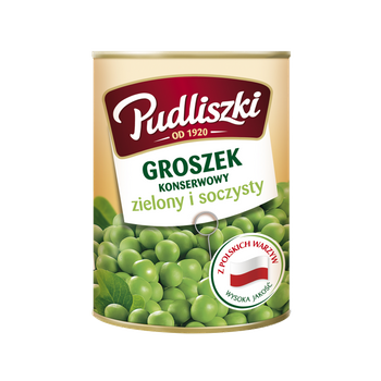 Groszek konserwowy pudliszki 400g