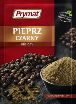 Pieprz Czarny Mielony Prymat 20g