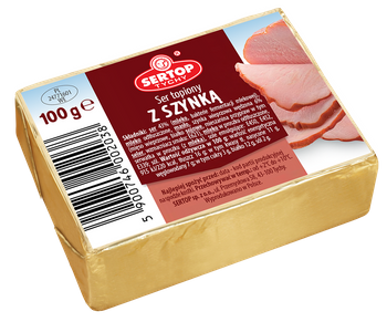 Ser Topiony Sertop z Szynką 100g