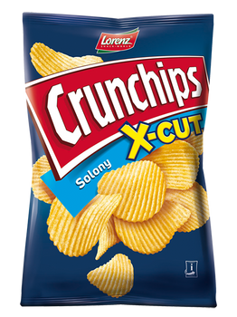 Crunchips X-CUT Solony 140g