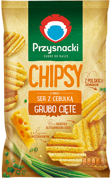 Chipsy 135g Ser z Cebulką