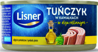 Tuńczyk Kawałki w oleju  Lisner 170g
