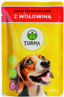 Turna karma dla psa wołowina 100g