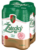 Žatecký Světlý Ležák puszka 4*1 0,50l