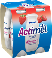Actimel Truskawkowy 4*100g