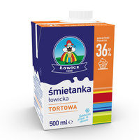 Śmietana Łowicz 36% 500g