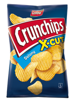 Crunchips X-CUT Solony 140g