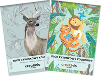 BLOK A4/10 rysunkowy kolorowy