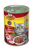 Basil Kot /415g/ Wołowina /puszka/