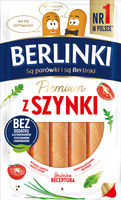 Parówki Berlinki z  szynki  225g