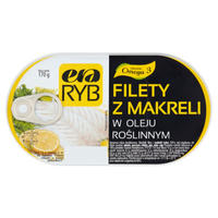 Filety z makreli w oleju 170g