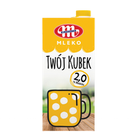 Mleko Twój Kubek 2% 1l