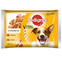 Pedigree Sasz. Woł. Drób /4*100g/
