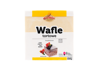 Wafle Tortowe Kwadratowe /160g/