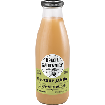 Tłoczone jabłko winogrono but.0,75l