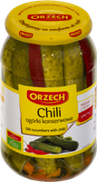 Ogórki konserwowe chili orz. 900g