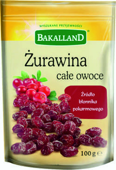 Żurawina Suszona Bakalland 100g