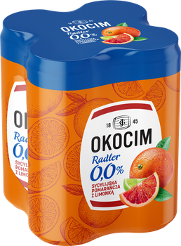 Okocim Radler Pomar. Lim. 0% 4-pak /0,5l/