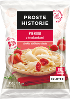 Pierogi z truskawkami PROSTE HIST. 450g