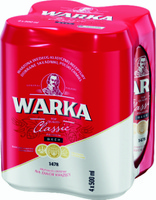 Warka Puszka 4*1 4Pak "WP" 0,50l