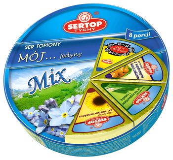 Ser Topiony Sertop Krążek Mix Mój 140g