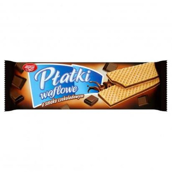 Płatki waflowe 130g czekola. skawa