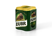 Żubr puszka 4PAK 4*1  0.50l