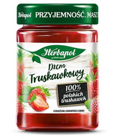 Dżem Herbapol truskawka 280g