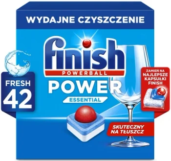 Finish tabletki do zmywarki Power lemon/42/