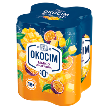 Okocim Radler  Mango Marakuja   0% 4-pak /0,5l/