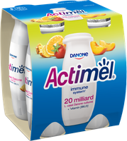 Actimel Wieloowocowy 4*100g