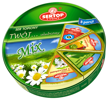 Ser Topiony Sertop Krążek Mix Twój 140g