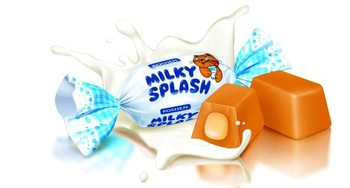 Roshen Cukierki Milky Splash /kg/