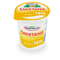 Śmietana Piątnica 18% 400g