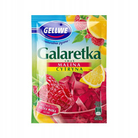 Galaretka Malina Cytryna Gellwe 72g
