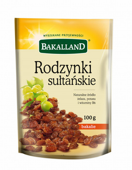 Rodzynki Sułtańskie Bakalland 100g