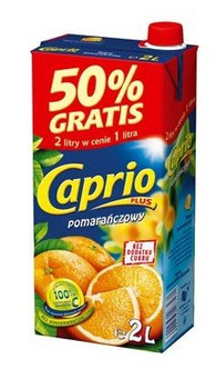 Caprio Pomarańczowy 2 l