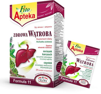 Fito Aptek Her. Zioł. Zdrowa Wątrob. /40g/