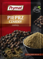 Pieprz Czarny Mielony Prymat 20g