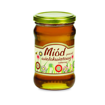 Miód wielokwiatowy nektar. 370g