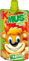 Kubuś mus 100% z owoców-jabłko 100g
